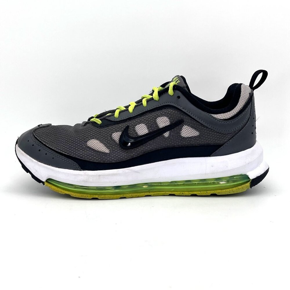 Nike Air Max Running Shoes Mens Size 8.5 Gray & Neon Green Jogging Workout - Picture 10 of 15